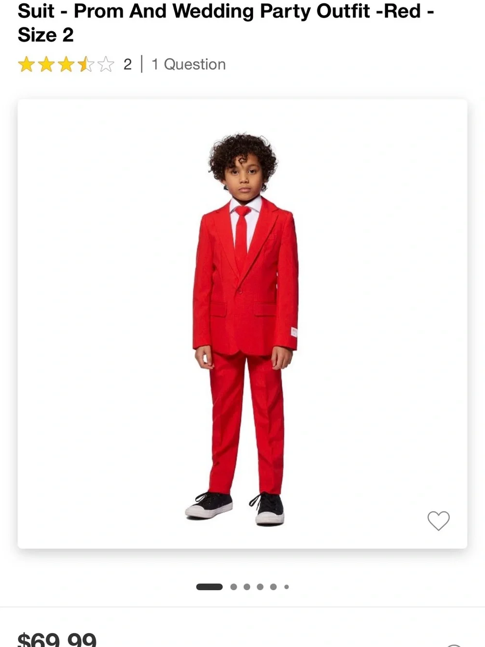 OppoSuits classic red